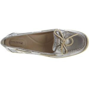 Sperry Top-Sider Silver Glitter Shoe